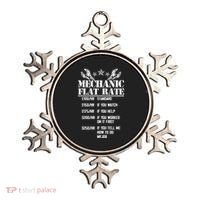 Funny Mechanic Flat Rate Ornament thumb 0
