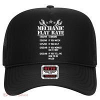 Funny Mechanic Flat Rate Hat thumb 0