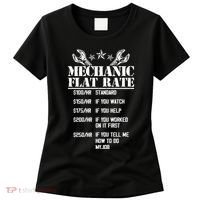 Funny Mechanic Flat Rate Women's T-Shirt thumb 0