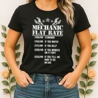 Funny Mechanic Flat Rate Women's T-Shirt thumb 2