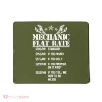 Funny Mechanic Flat Rate Mousepad thumb 0