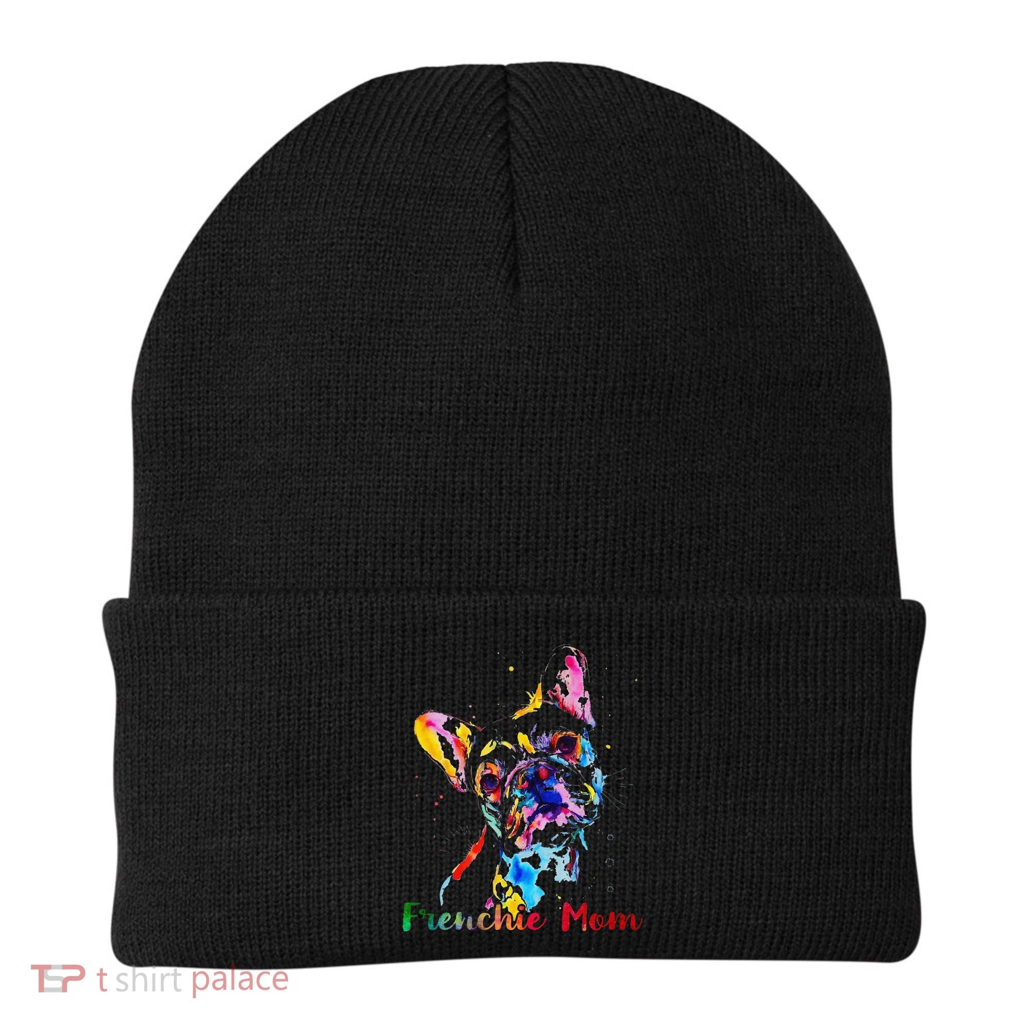 Frenchie Mom French Bulldog Dog Lovers Mothers Day Beanie