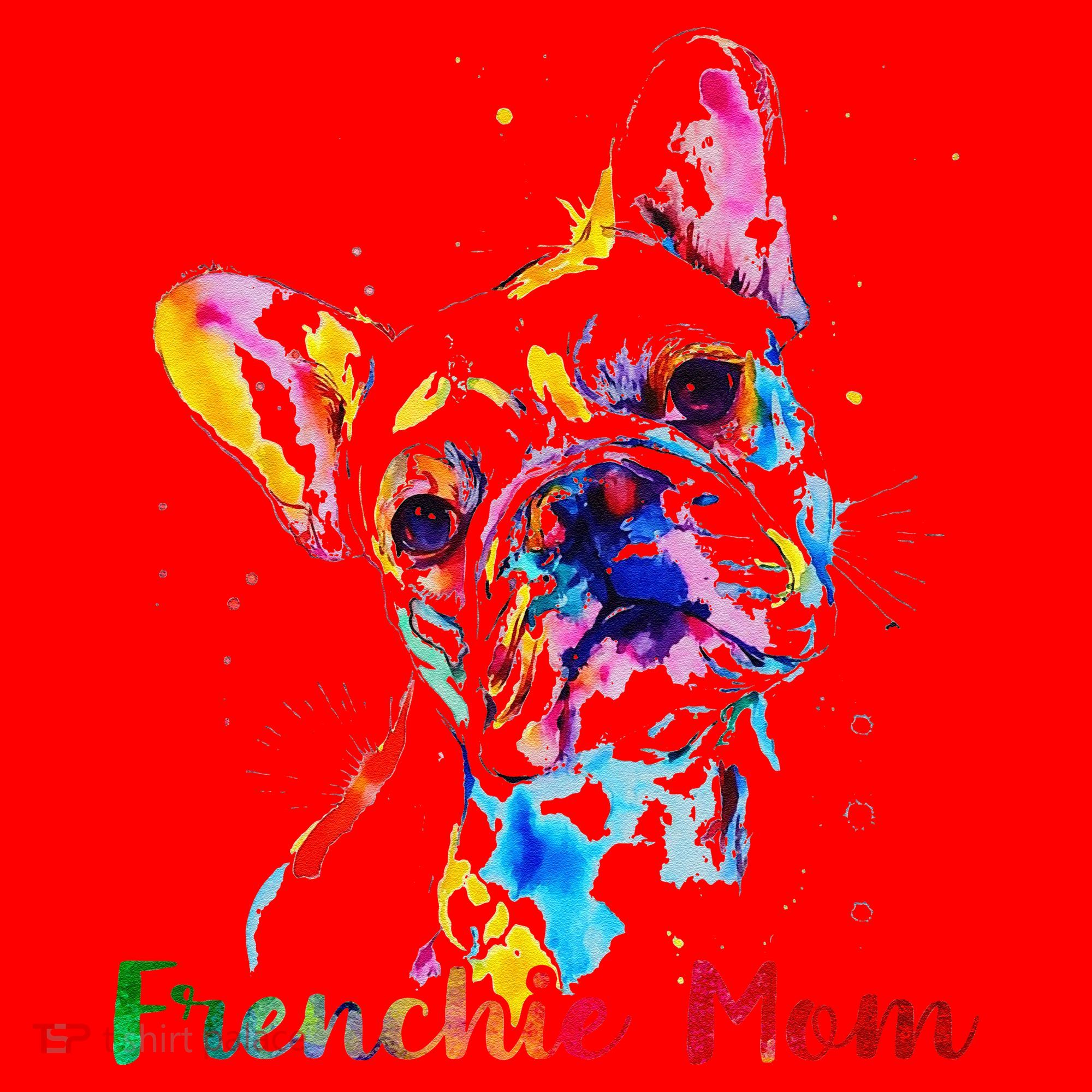 Frenchie Mom French Bulldog Dog Lovers Mothers Day Santa Hat