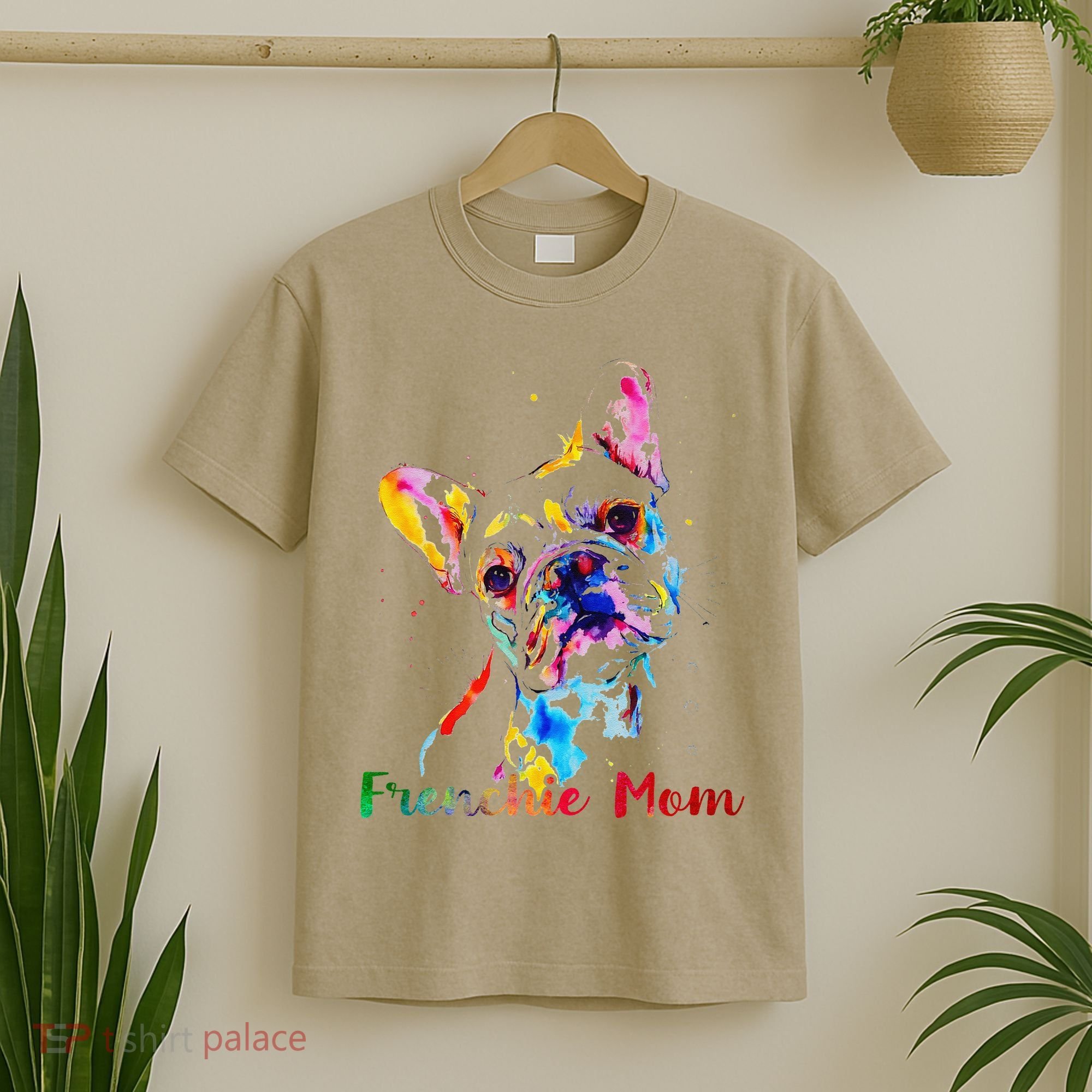Frenchie Mom French Bulldog Dog Lovers Mothers Day T-Shirt