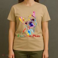 Frenchie Mom French Bulldog Dog Lovers Mothers Day T-Shirt thumb 4