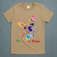 Frenchie Mom French Bulldog Dog Lovers Mothers Day T-Shirt thumb 5