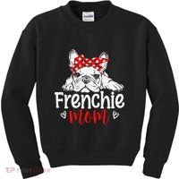 Frenchie Mom French Bulldog Dog Owner Mothers Day Kids Sweatshirt thumb 0