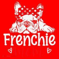 Frenchie Mom French Bulldog Dog Owner Mothers Day Santa Hat thumb 1