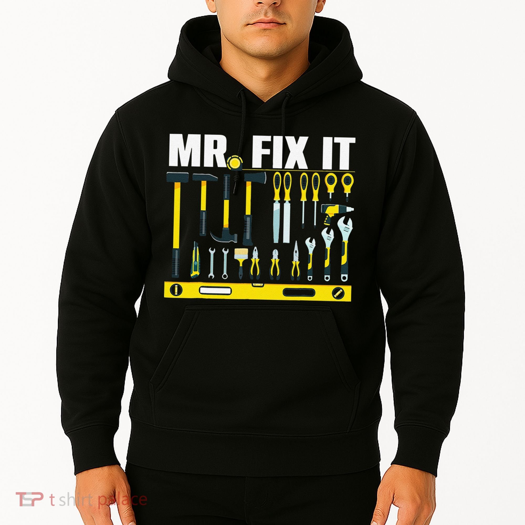 Funny Mr. Fix It Art For DIY Handyman  Repairman Lovers  Hoodie