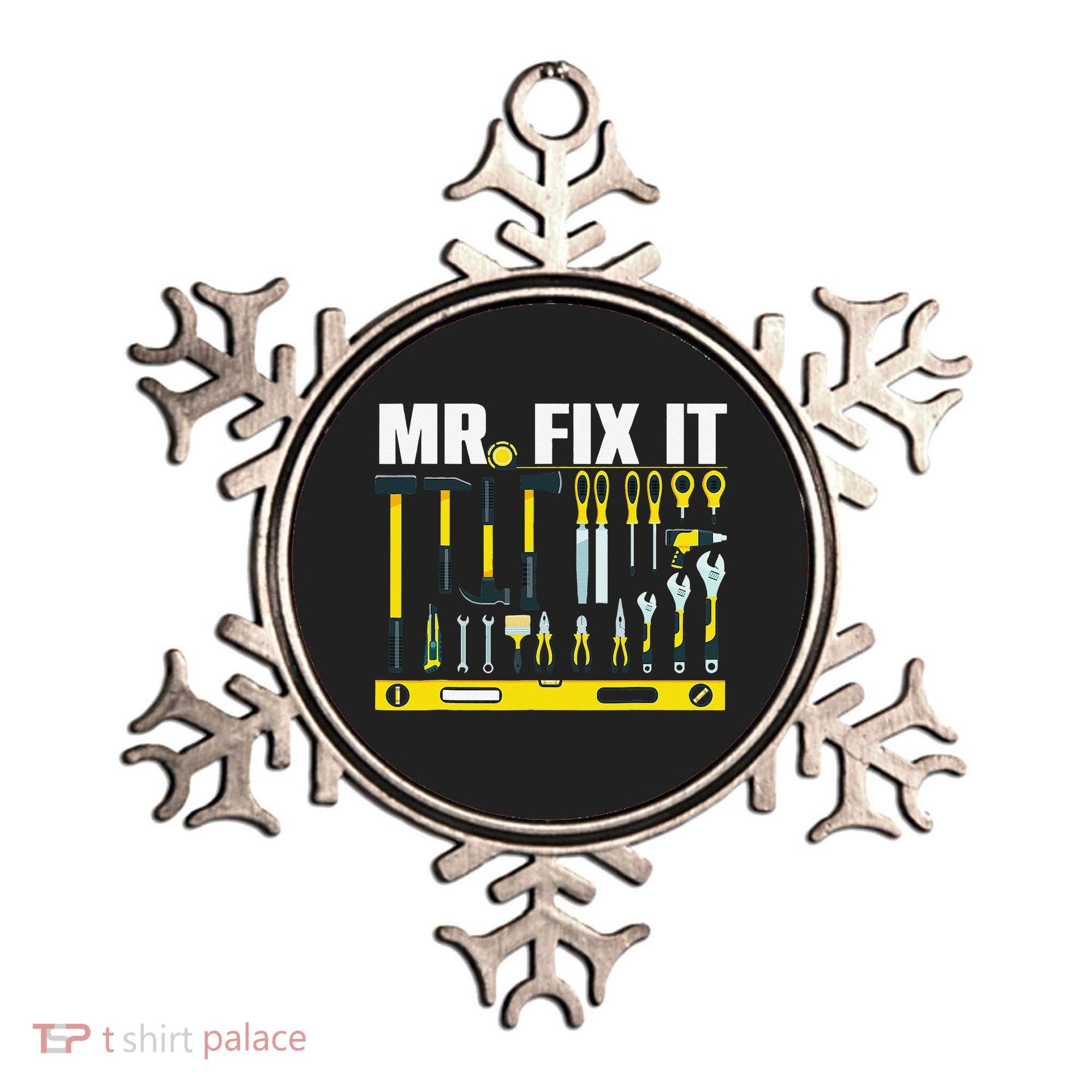 Funny Mr. Fix It Art For DIY Handyman  Repairman Lovers  Ornament