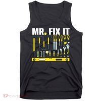 Funny Mr. Fix It Art For DIY Handyman  Repairman Lovers  Tank Top thumb 0