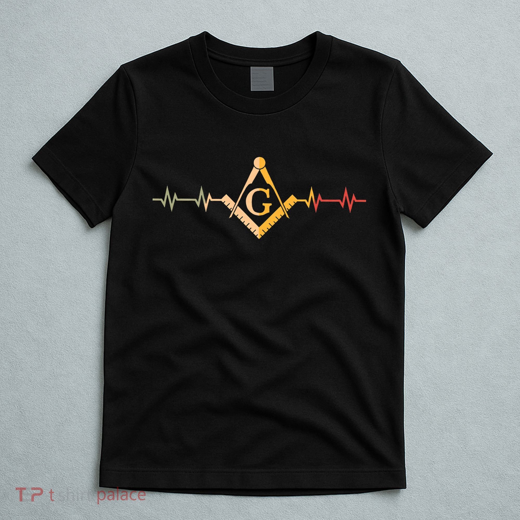 Freemason Masonic Fraternal Freemasonry Square Compass T-Shirt