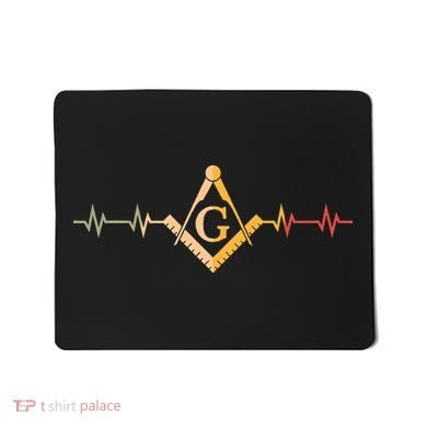 Freemason Masonic Fraternal Freemasonry Square Compass Mousepad