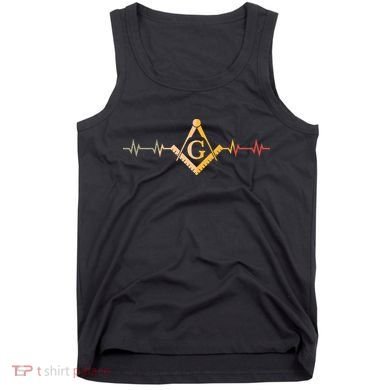 Freemason Masonic Fraternal Freemasonry Square Compass Tank Top
