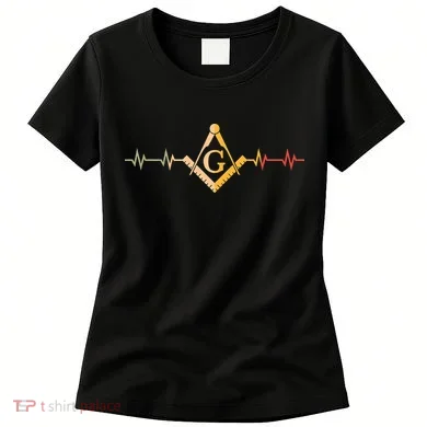 Freemason Masonic Fraternal Freemasonry Square Compass Women's T-Shirt