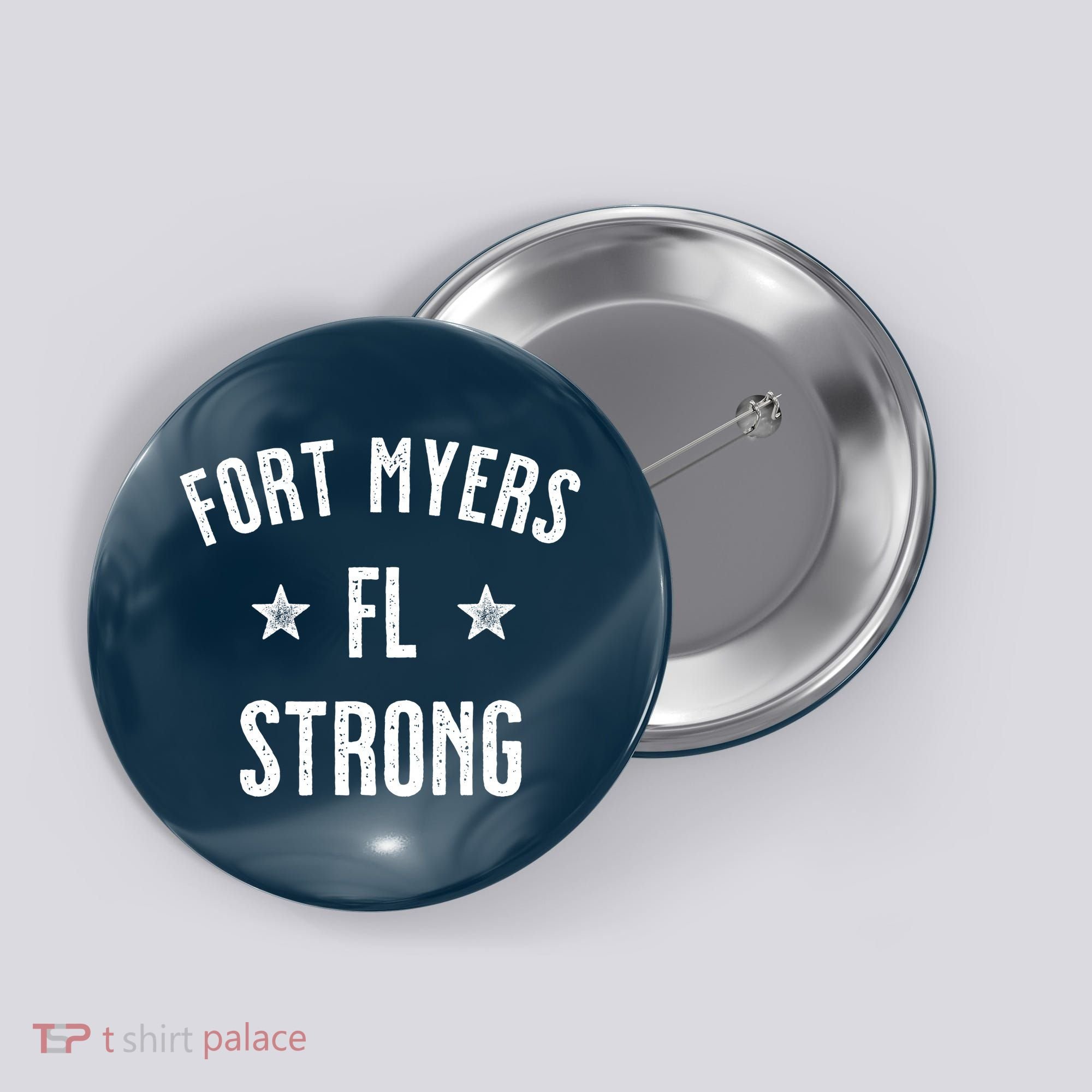 Fort Myers Florida Strong Button