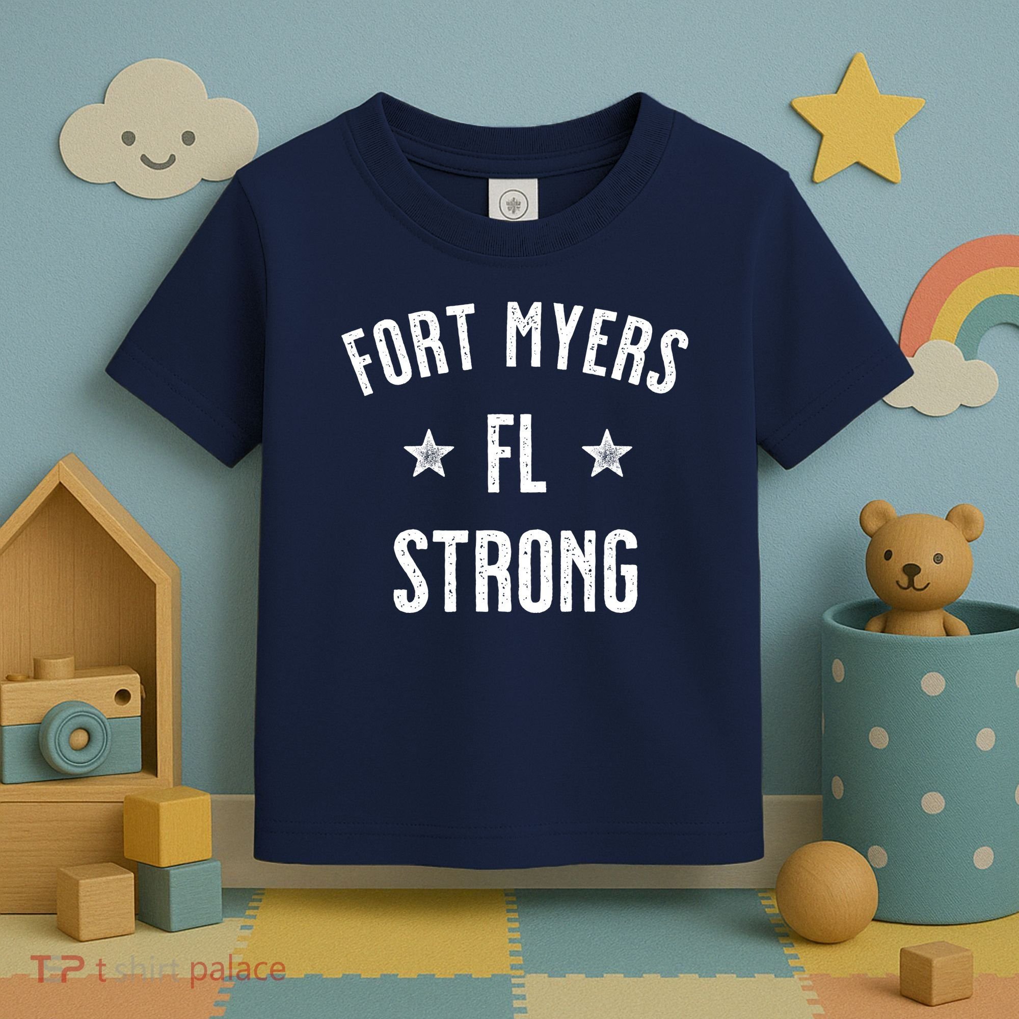 Fort Myers Florida Strong Toddler T-Shirt