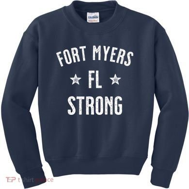 Fort Myers Florida Strong Kids Sweatshirt