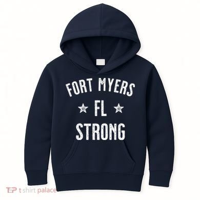 Fort Myers Florida Strong Kids Hoodie