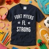 Fort Myers Florida Strong Kids T-Shirt thumb 3
