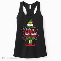 Four Main Food Groups Candy Canes Candy Corns Syrup Elf Women's Tank Top thumb 0