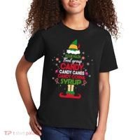 Four Main Food Groups Candy Canes Candy Corns Syrup Elf Kids T-Shirt thumb 2