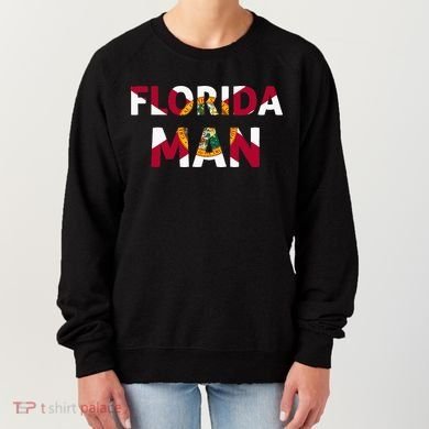 Florida Man & Florida State Flag Women's Sweatshirt