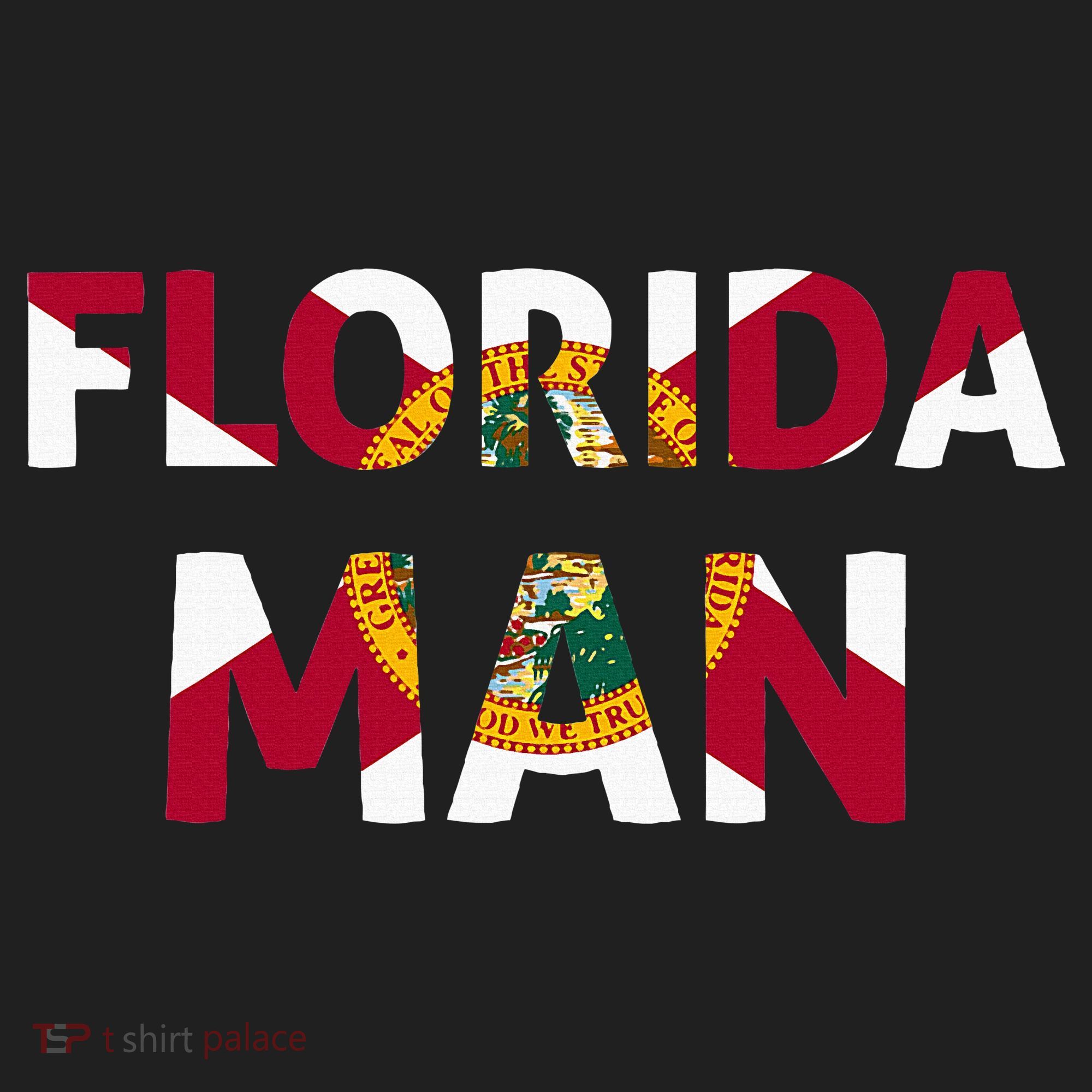 Florida Man & Florida State Flag Women's Sweatshirt
