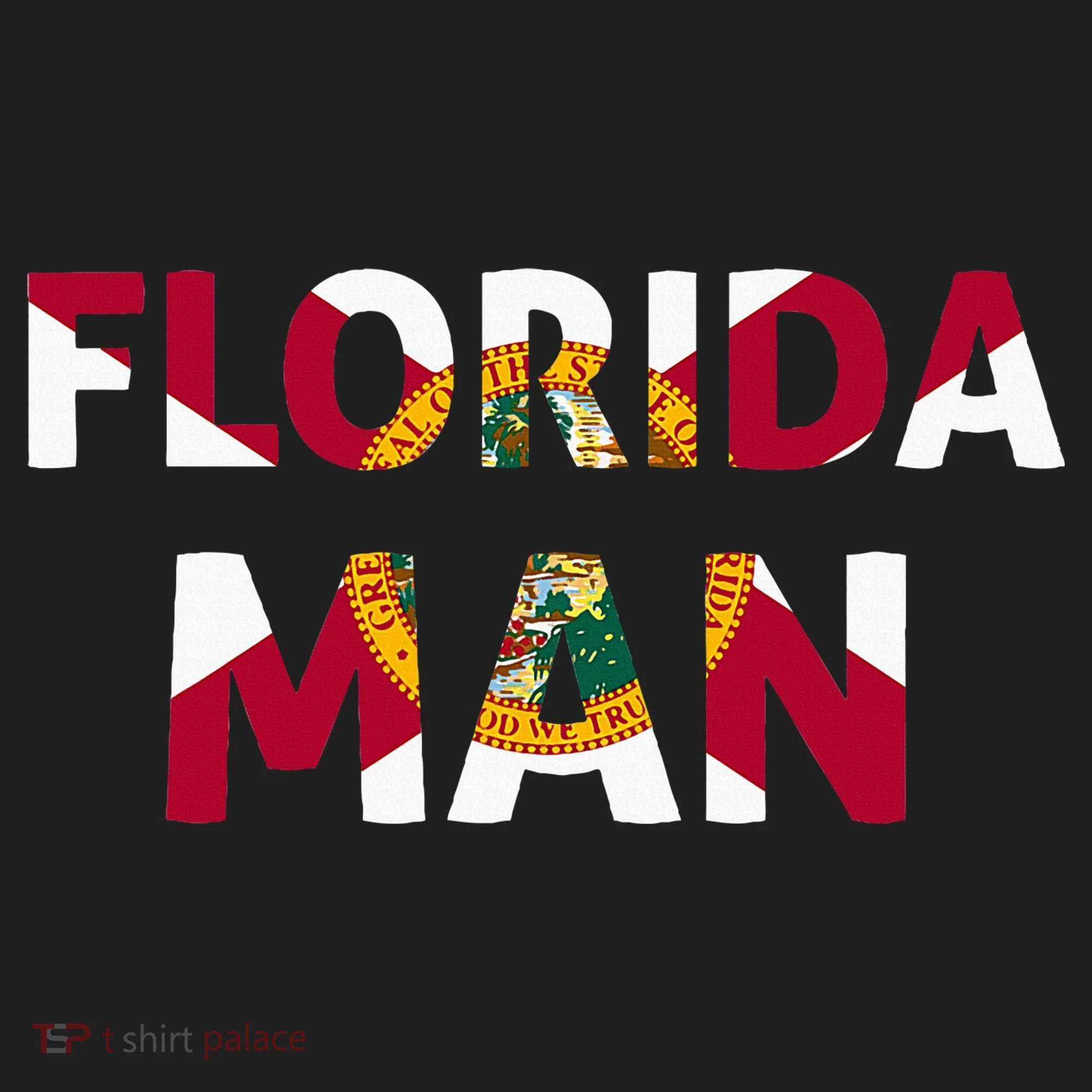 Florida Man & Florida State Flag Women's Sweatshirt
