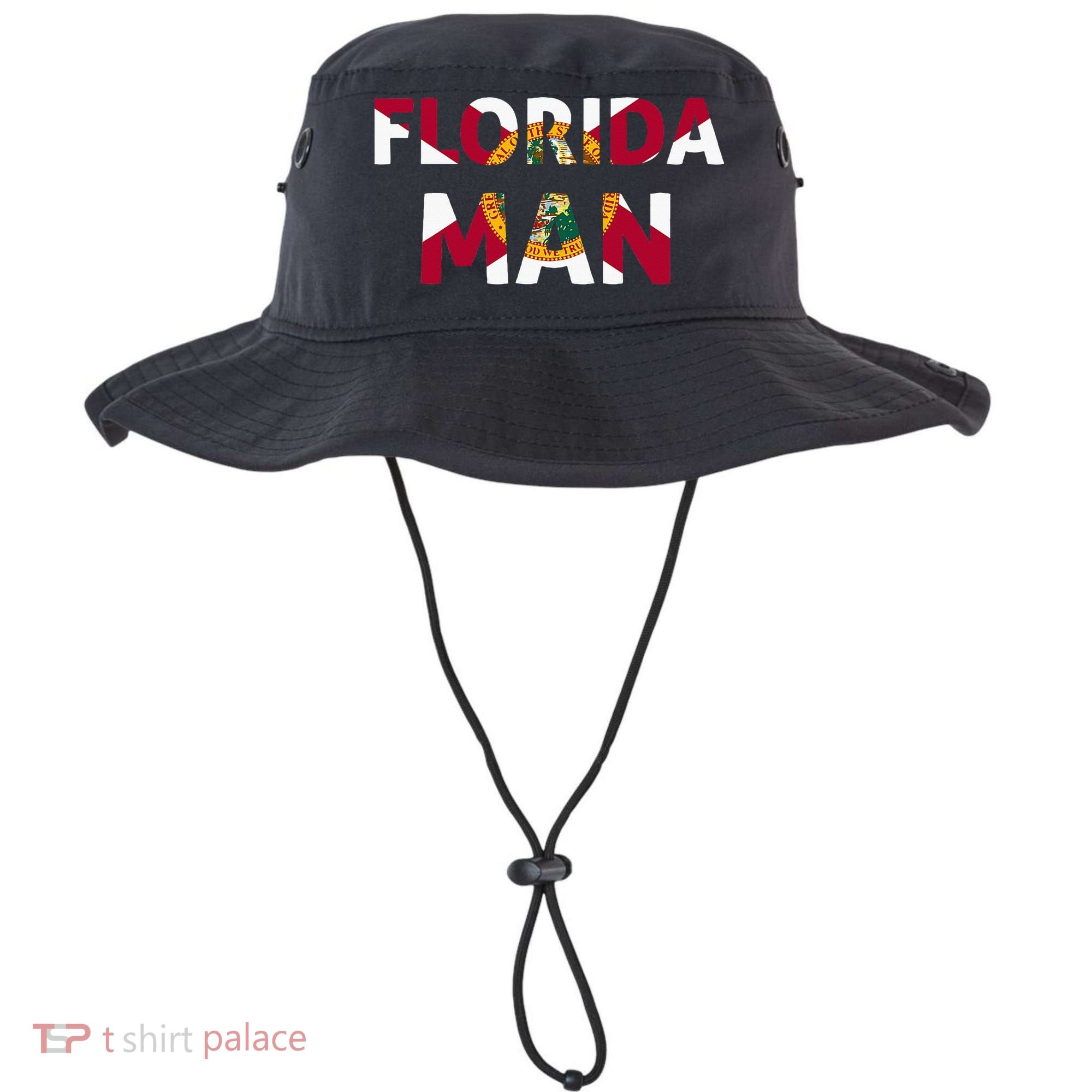 Florida Man & Florida State Flag Bucket Hat