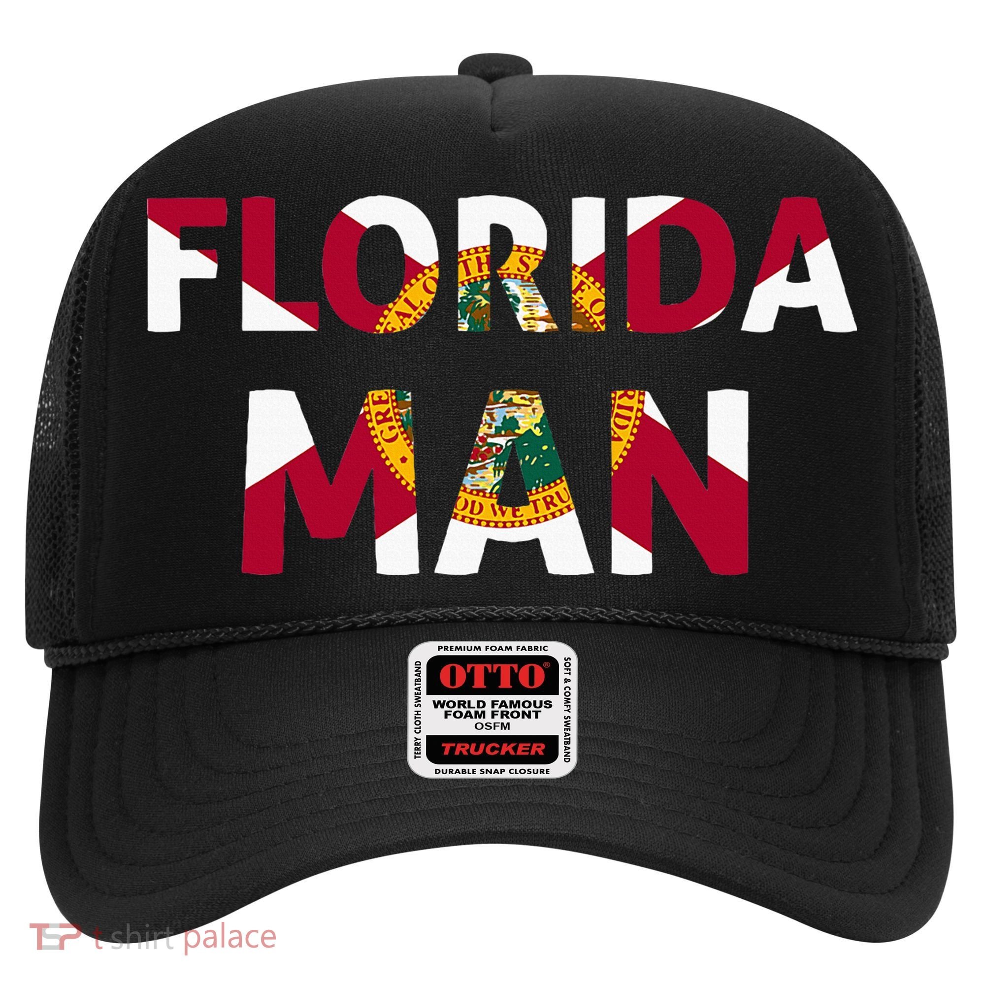 Florida Man & Florida State Flag Hat