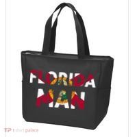 Florida Man & Florida State Flag Tote Bag thumb 3