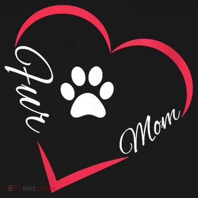 Fur Mom Fur Life With A Paw Print Design For Pet Lovers PosiCharge Competitor Tank