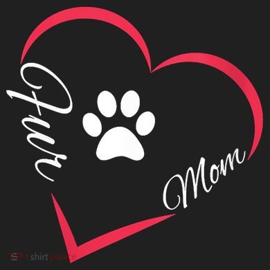 Fur Mom Fur Life With A Paw Print Design For Pet Lovers Golf Towel