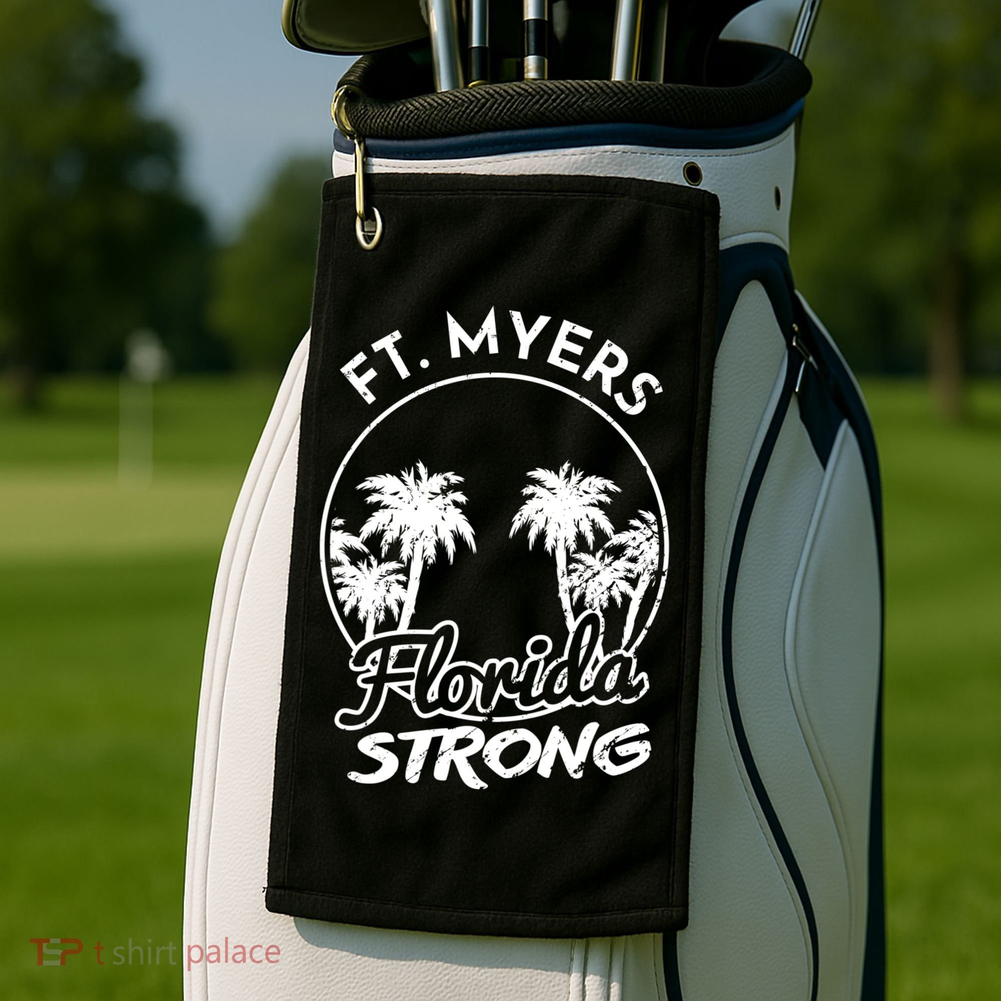 Ft. Myers Florida Strong Community Support Golf Towel