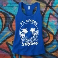 Ft. Myers Florida Strong Community Support Women's Tank Top thumb 3