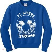 Ft. Myers Florida Strong Community Support Kids Sweatshirt thumb 0