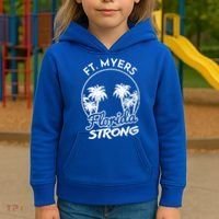 Ft. Myers Florida Strong Community Support Kids Hoodie thumb 3