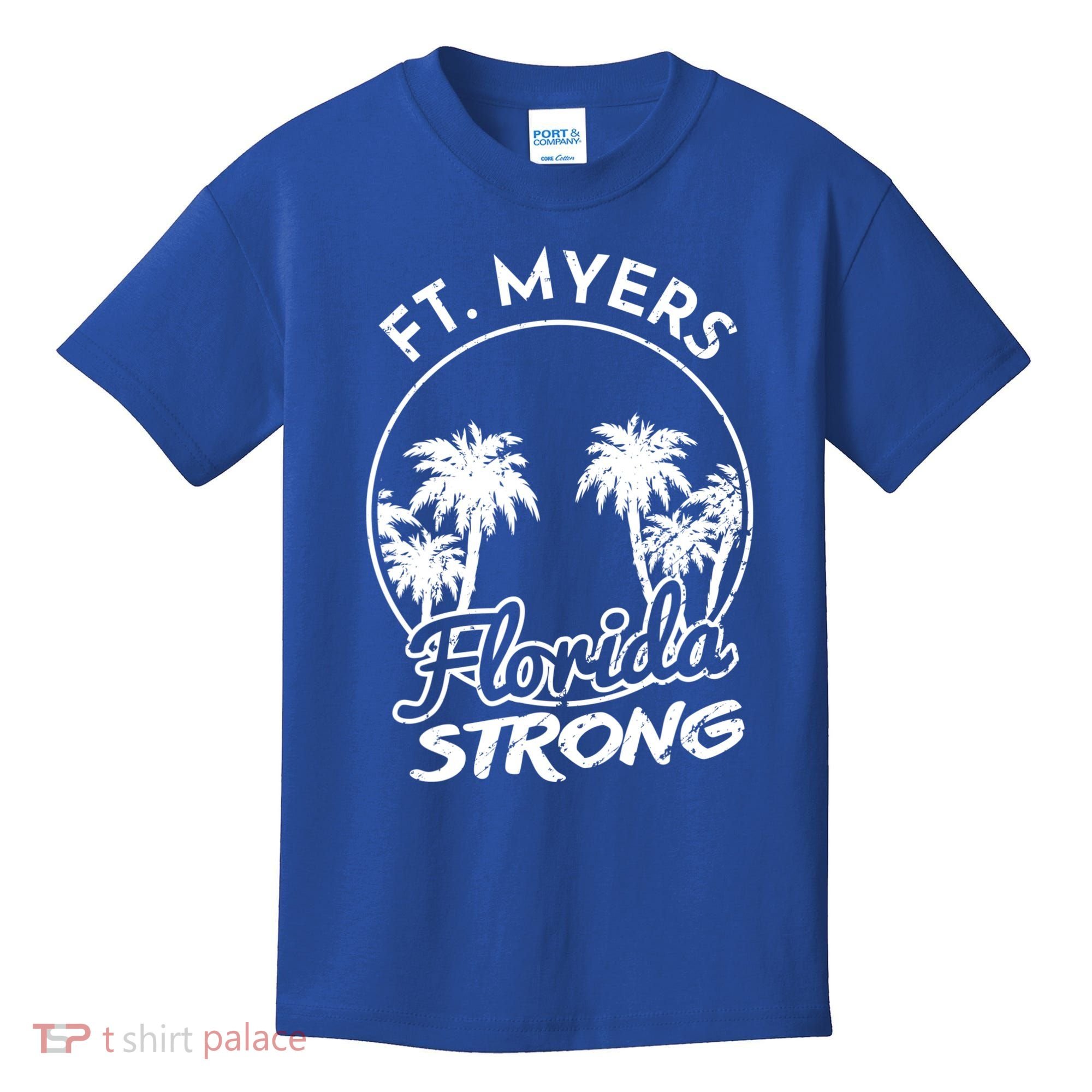 Ft. Myers Florida Strong Community Support Kids T-Shirt
