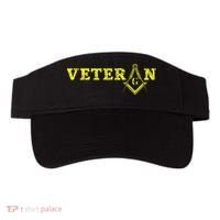 Freemason Masonic Fraternal Freemasonry Square Compass Visor thumb 0