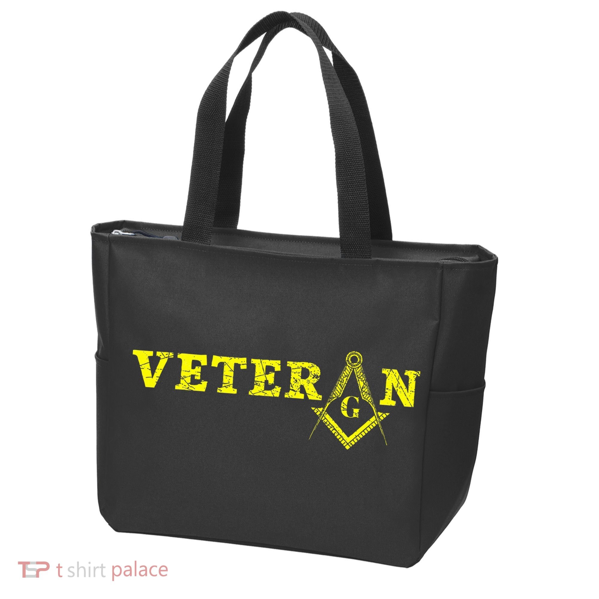 Freemason Masonic Fraternal Freemasonry Square Compass Tote Bag
