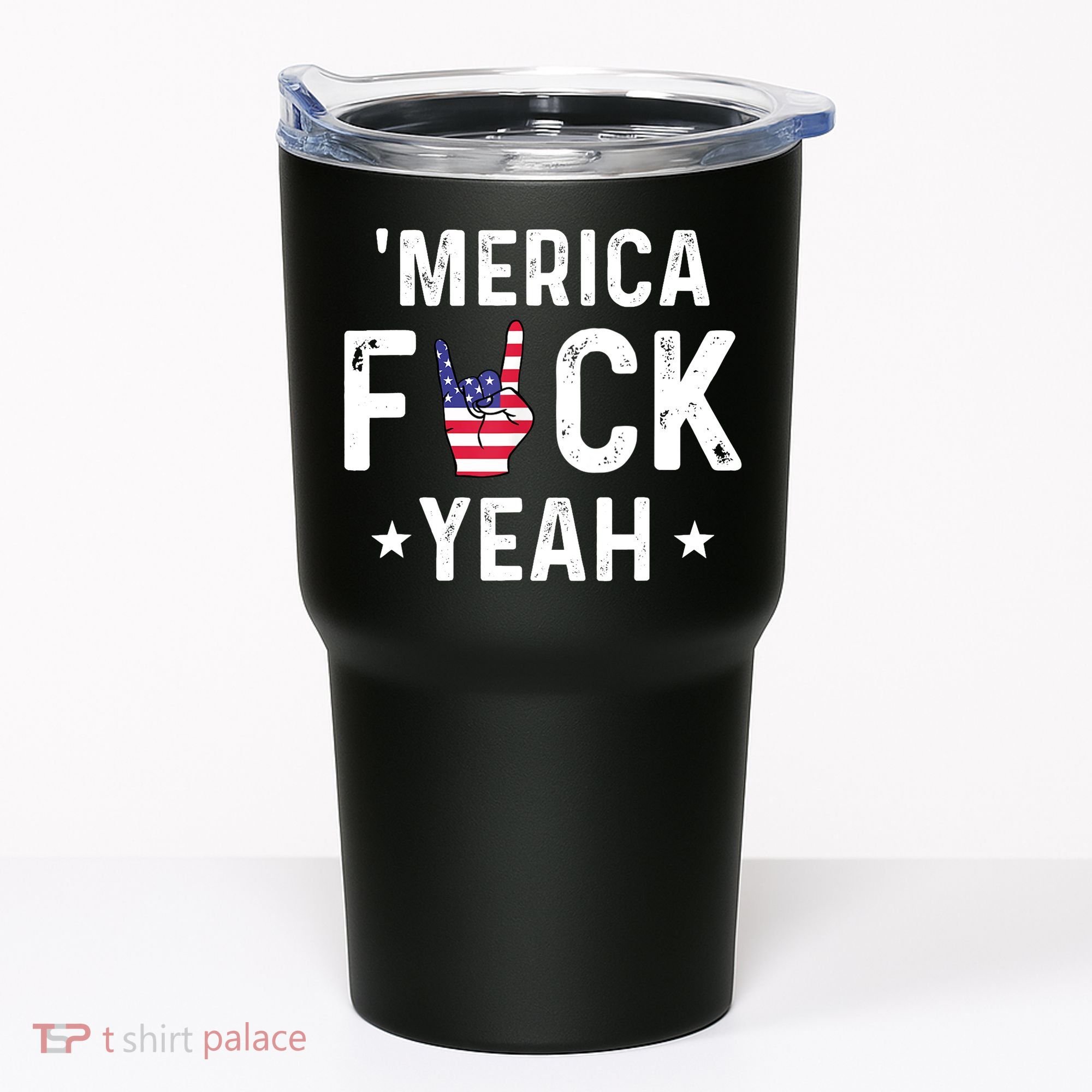 Funny Merica Fuck Yeah 4th Of July Tumbler