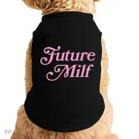 Future Milf Funny Doggie Tank thumb 0