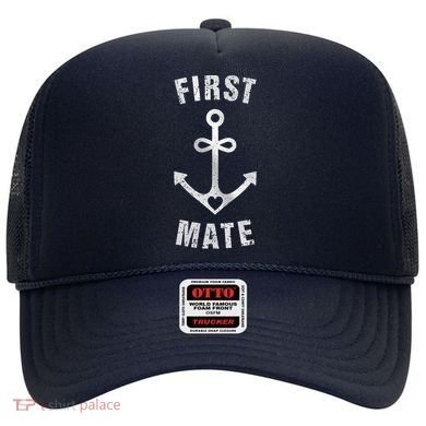 First Mate Funny Anchor Sailing Ship Cruise Hat