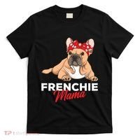 Frenchie Mama Funny French Bulldog Dog Mom Cute Girls Gift T-Shirt thumb 0