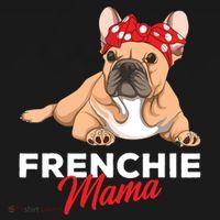 Frenchie Mama Funny French Bulldog Dog Mom Cute Girls Gift Women's Hoodie thumb 2
