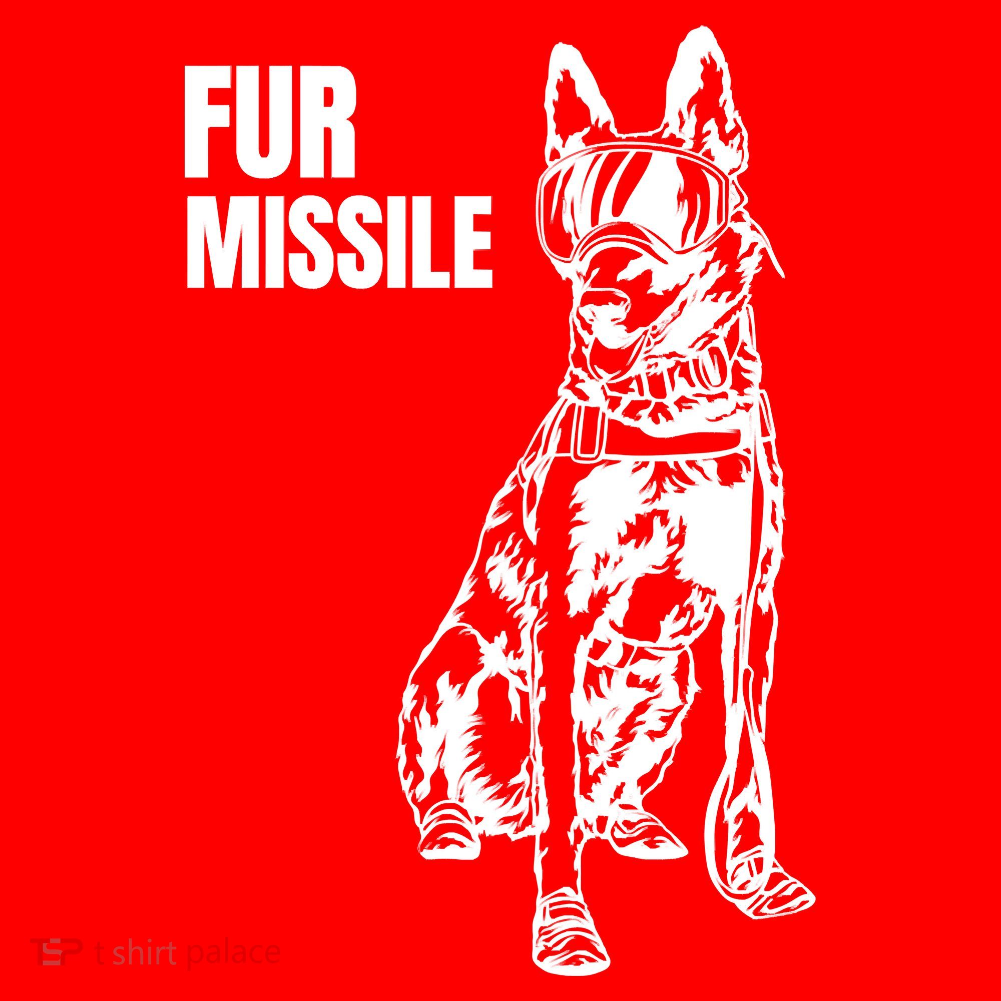 Fur Missile Funny Beligian Malinois Dog Santa Hat