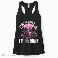 Funny Motorcycle For Women Not BikerS Wife IM The Biker Women's Tank Top thumb 0