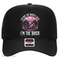 Funny Motorcycle For Women Not BikerS Wife IM The Biker Hat thumb 0