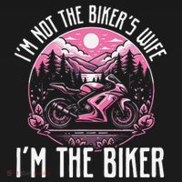 Funny Motorcycle For Women Not BikerS Wife IM The Biker Visor thumb 3